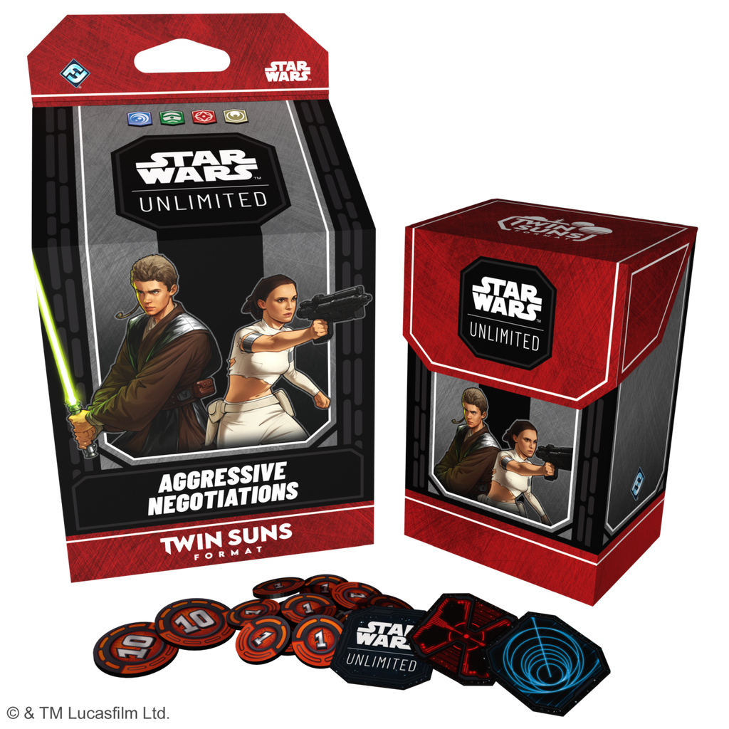 SW: Unlimited 2026 Twin Suns Deck Aggressive Negotiations - Anakin & Padme