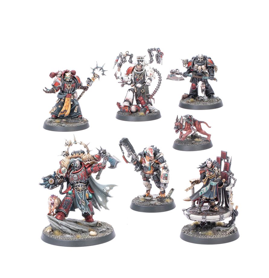 GW 43-110 Chaos Space Marines: Huron Blackheart