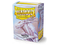 Dragon Shield White 100 Standard Matte Sleeves