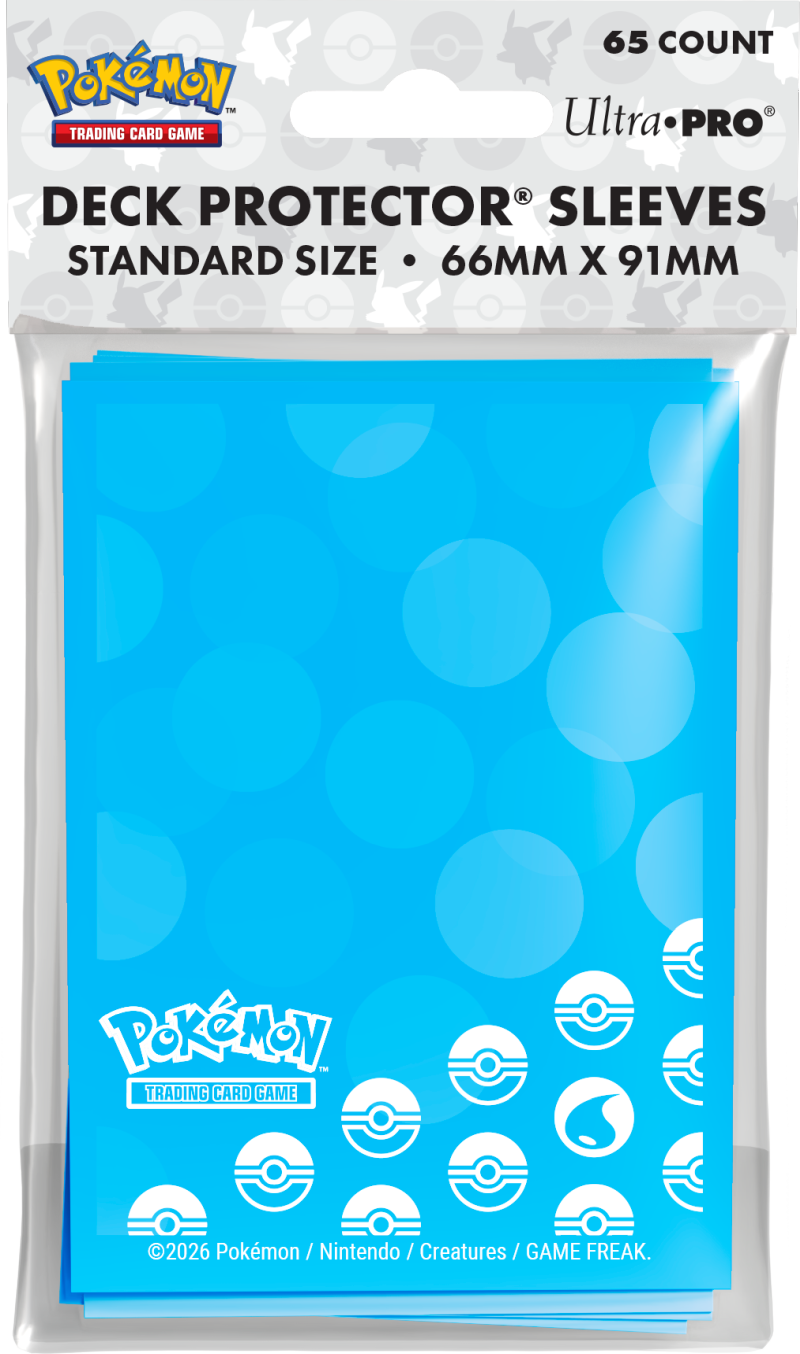 Ultra Pro Pokémon - Deck Protector Sleeves - Energy - Water Type (65 szt.)