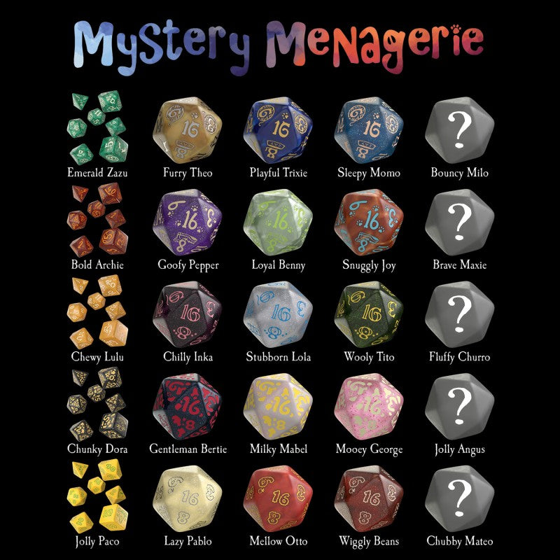 Paka Kości Mystery Menagerie