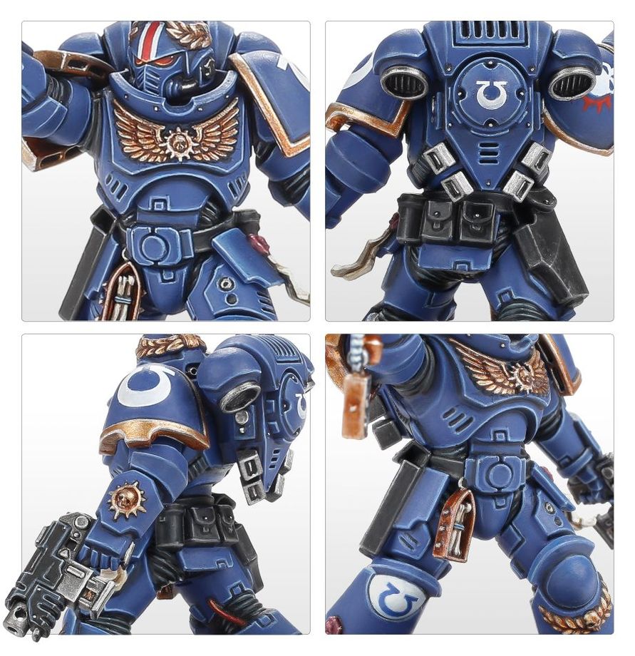 GW 48-84 Space Marines PRIMARIS LIEUTENANT WITH POWER SWORD