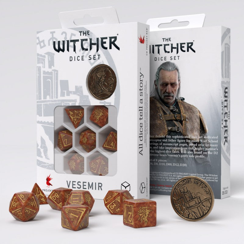 Kości RPG Wiedźmin. Vesemir - Mądry Wiedźmin