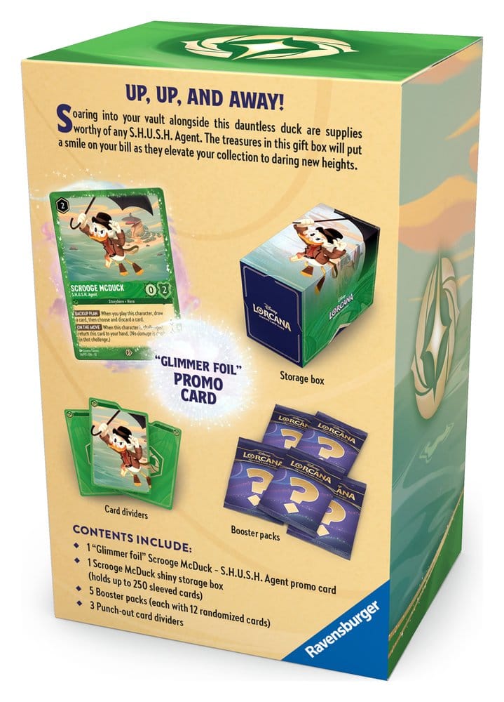 Disney Lorcana Set 11 Scrooge McDuck gift box