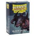 Dragon Shield Black Outer 100 Standard Matte Outer Sleeves