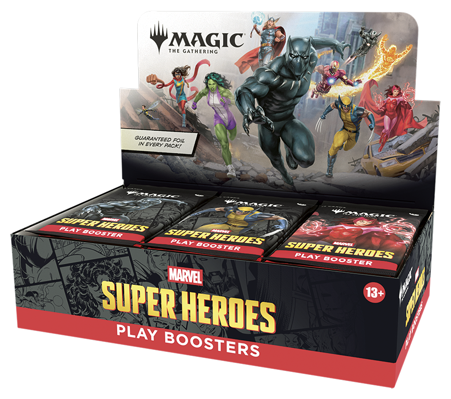 MTG Marvel Super Heroes Play Booster