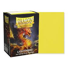 Dragon Shield Lightning "Ailia" 100 Matte Dual Sleeves
