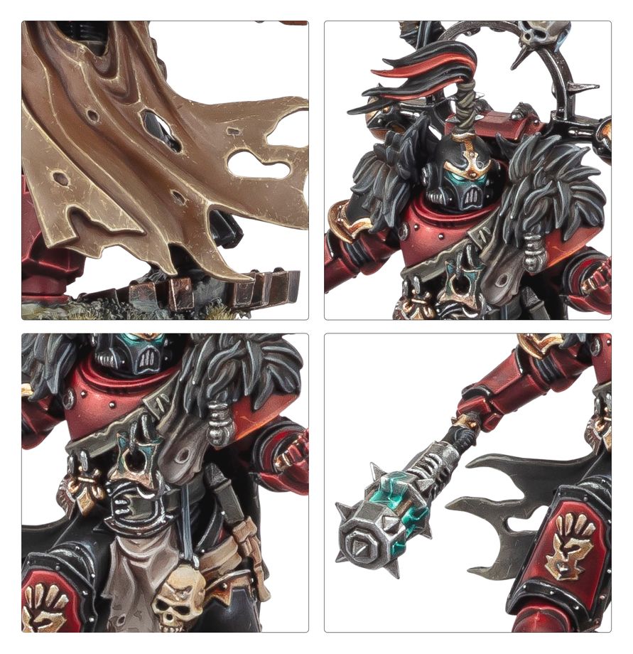 GW 43-111 Chaos Space Marines Red Corsairs Reave-Captain