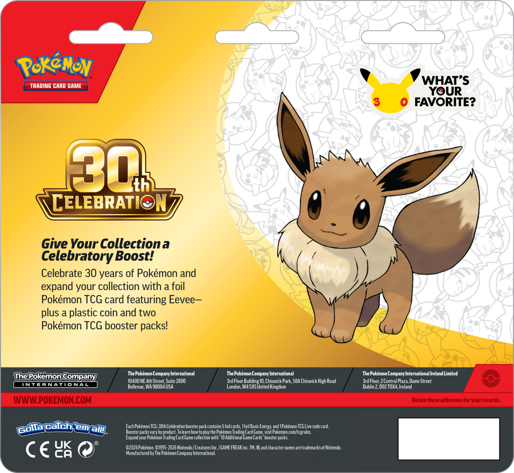Pokémon TCG 30th Celebration 2-Pack