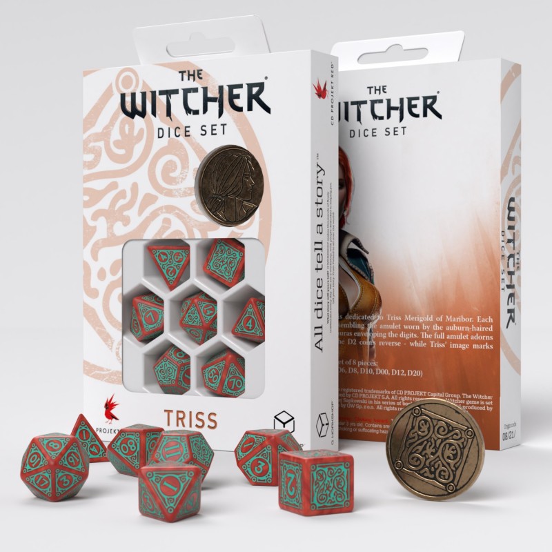 Kości RPG Wiedźmin. Triss - Nieulękła Merigold