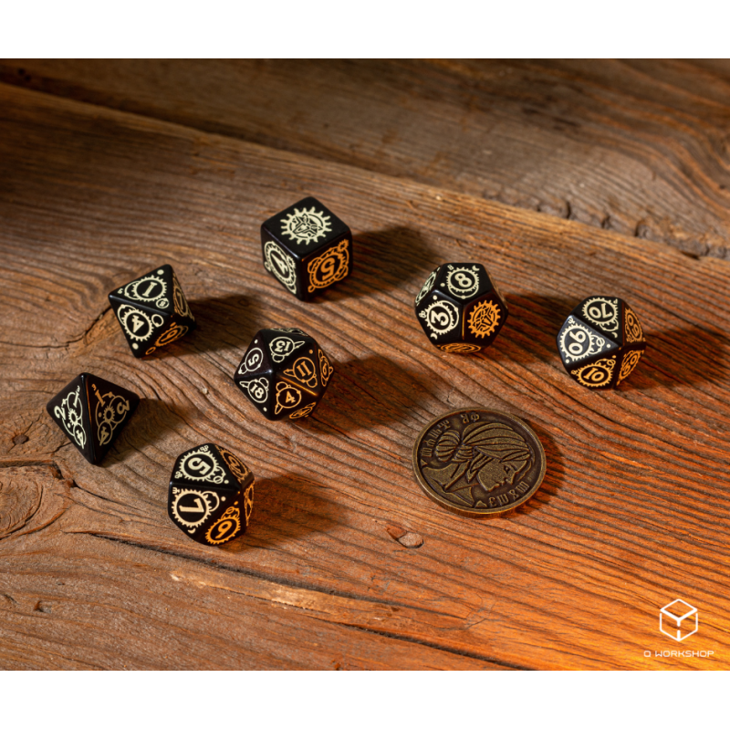 QW SWCI03 Witcher Dice Set Ciri - Jaskółka