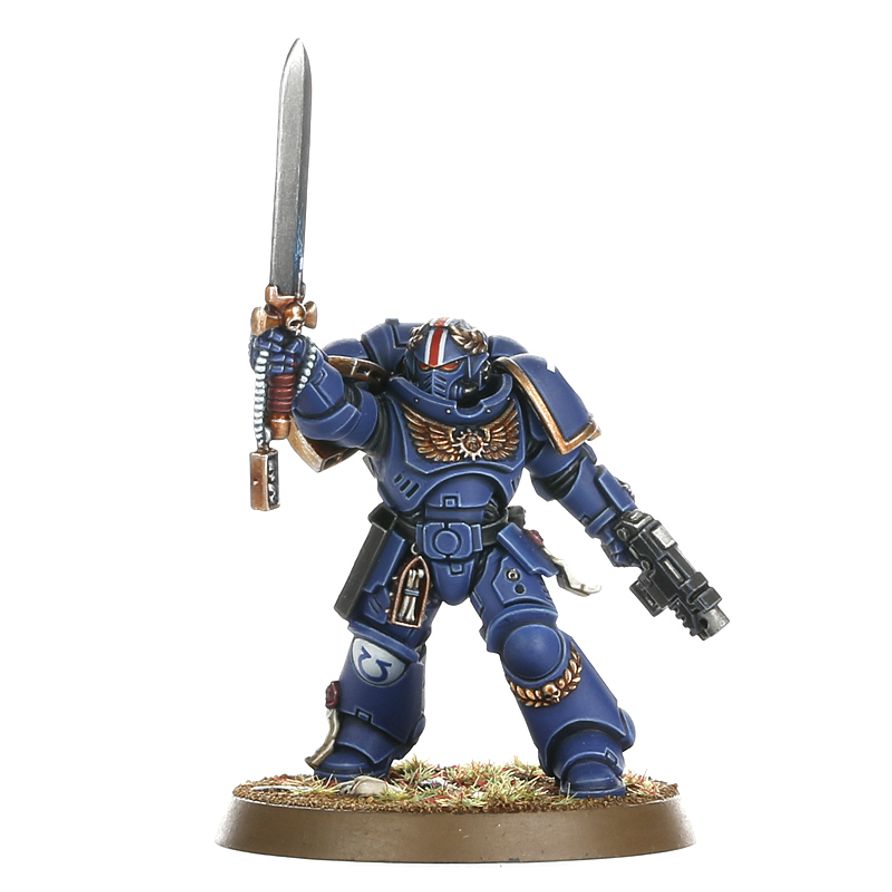 GW 48-84 Space Marines PRIMARIS LIEUTENANT WITH POWER SWORD