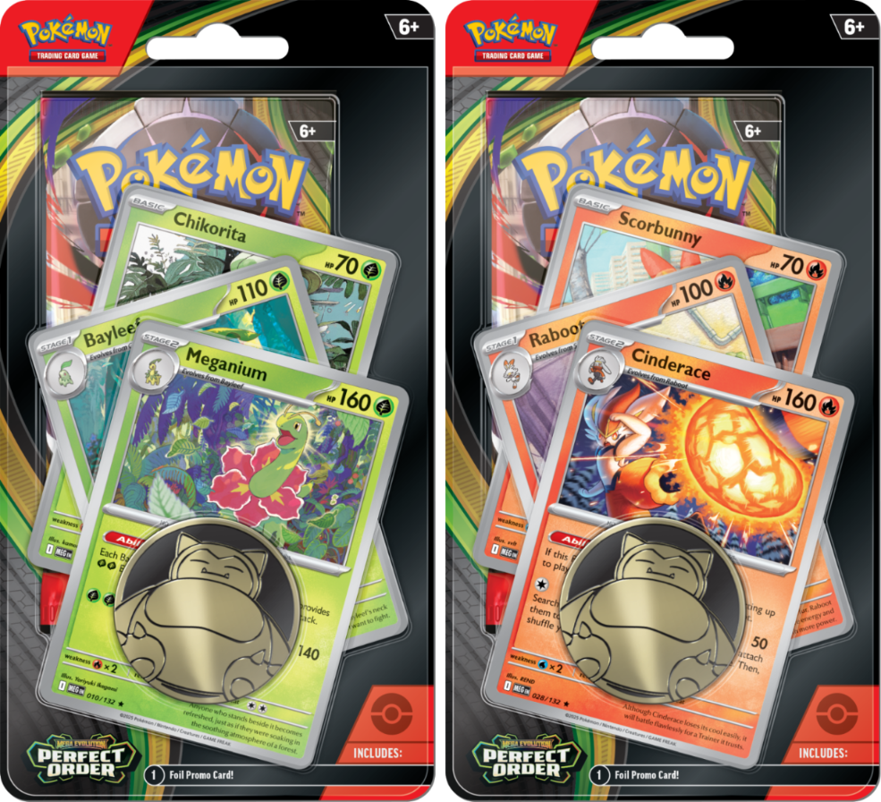 Pokemon TCG ME 03 Prem Checklane Blister MIX