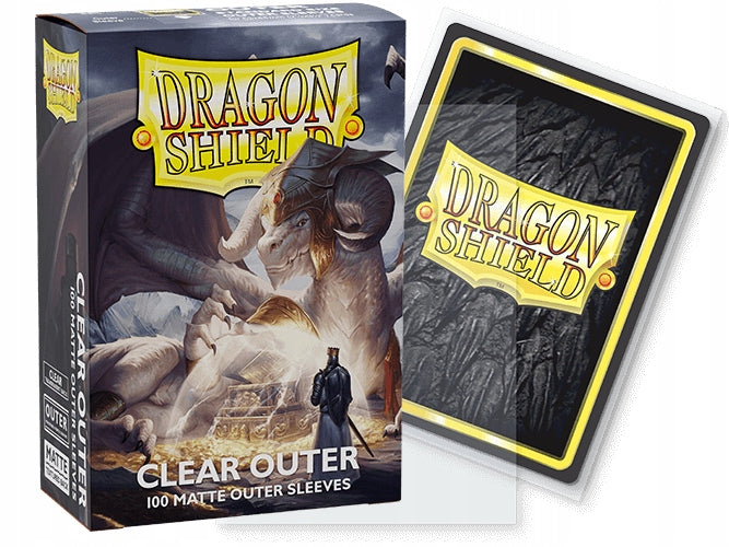 Dragon Shield Clear 100 Matte Dual Sleeves
