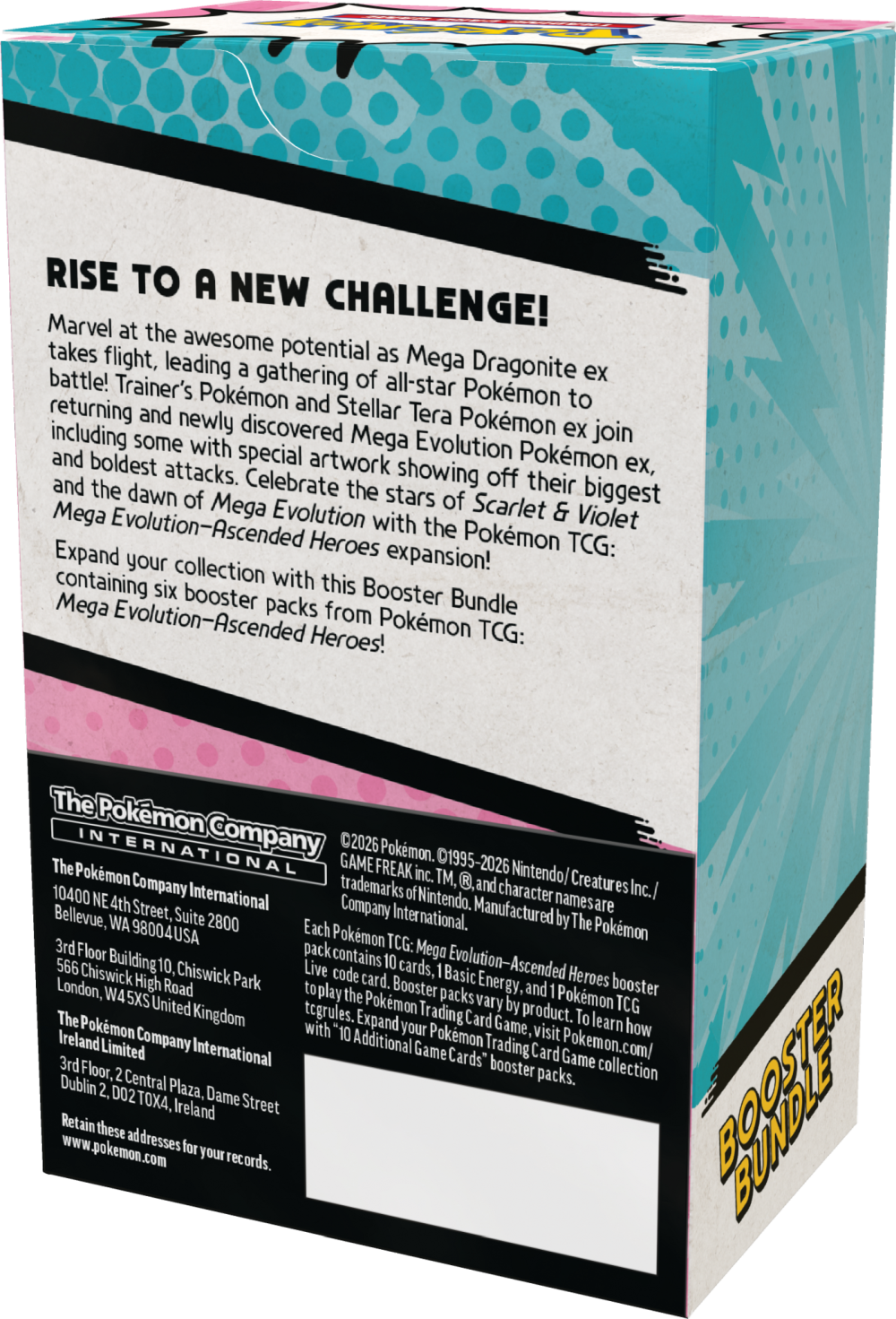 Pokemon TCG Ascended Heroes Booster Bundle