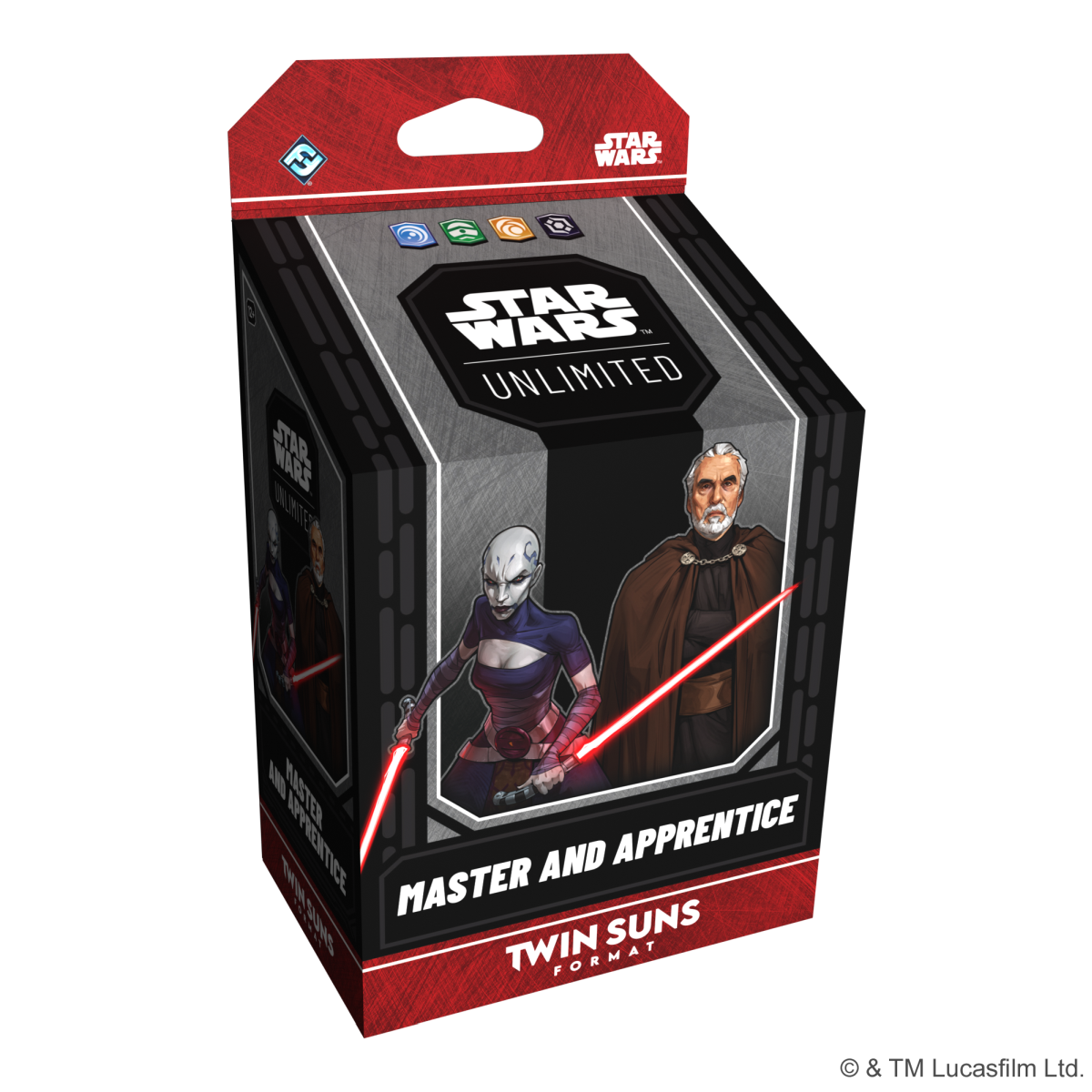 SW: Unlimited 2026 Twin Suns Deck Master and Apprentice - Dooku and Asajj