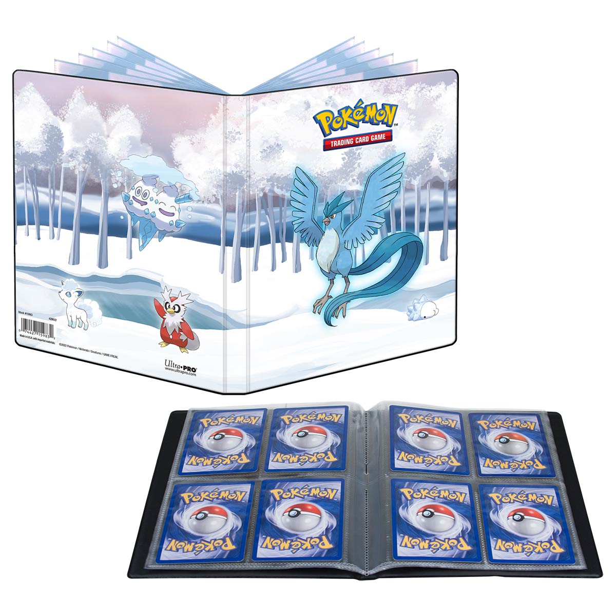 UP Pokemon 4-Pocket Album Frosted Forest