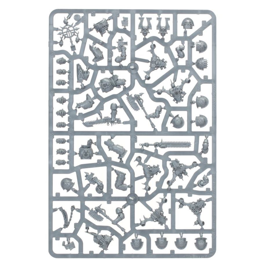 GW 43-10 World Eaters Khorne Berzerkers