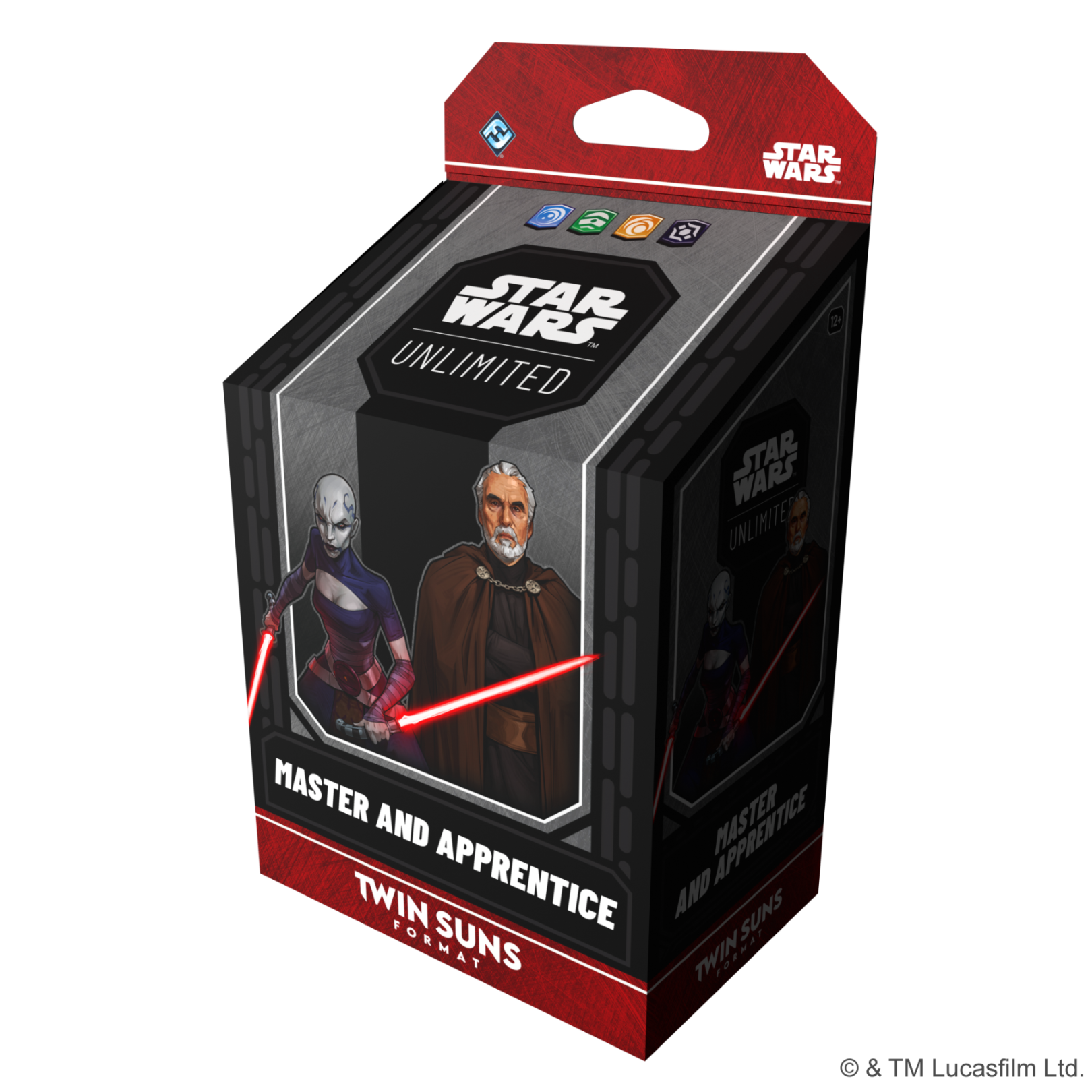 SW: Unlimited 2026 Twin Suns Deck Master and Apprentice - Dooku and Asajj