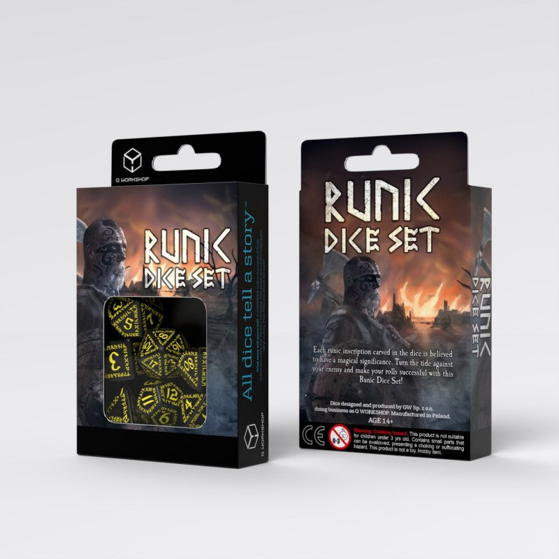 QW SRUN07 Runiczne Czarno-żółte