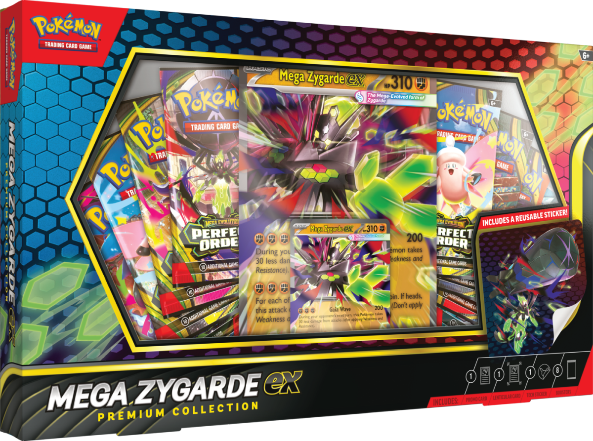 Pokemon TCG: Q2 Premium ex Box Mega Zygarde ex
