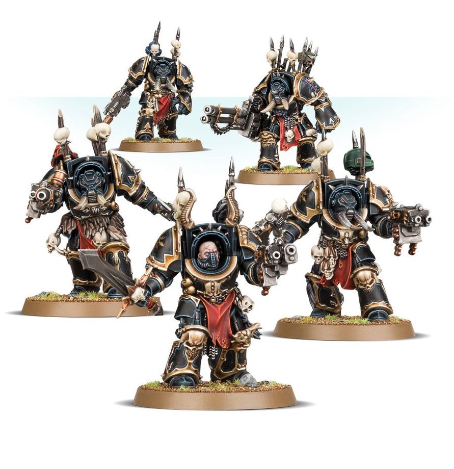 GW 43-19 Chaos Space Marines Chaos Terminator Squad