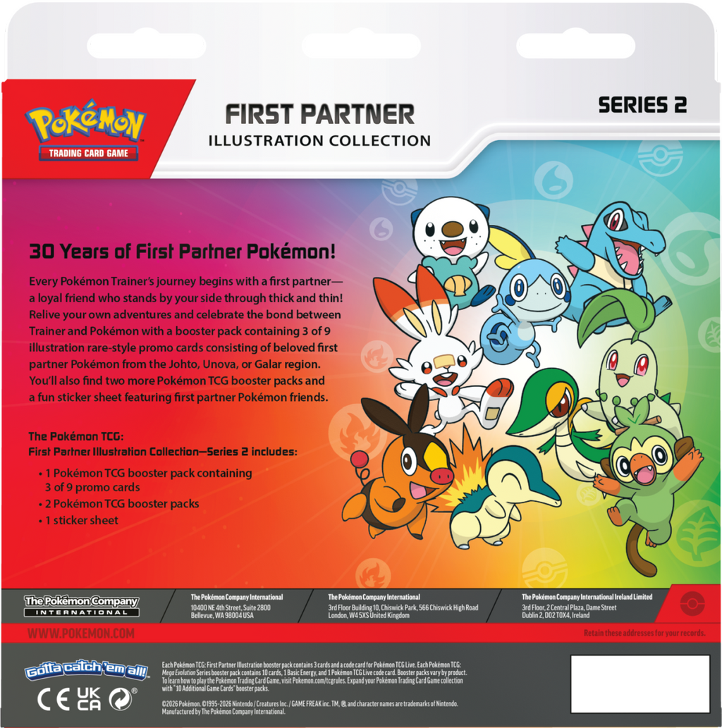 Pokemon TCG First Partner Booster Collection #2