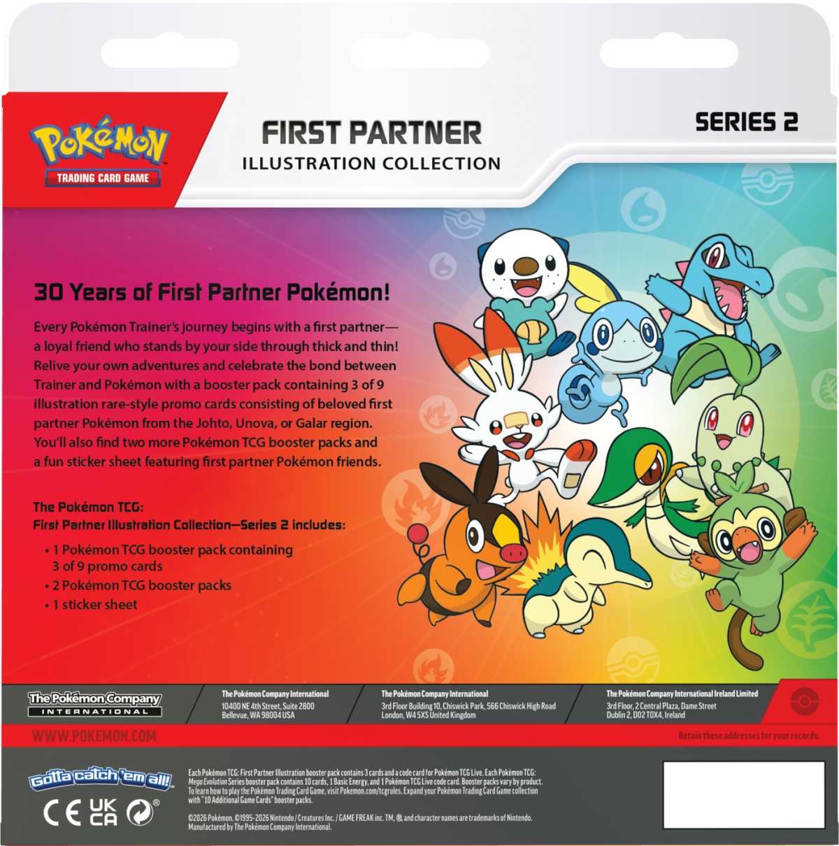 Pokemon TCG First Partner Booster Collection #2
