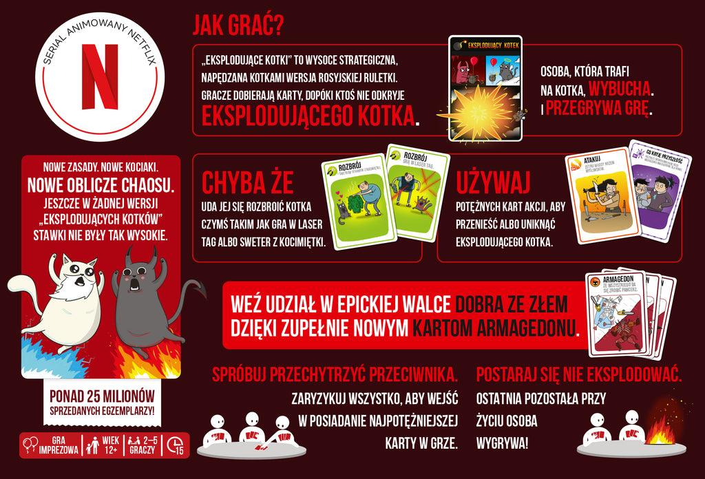 Eksplodujace Kotki Dobro kontra Zło