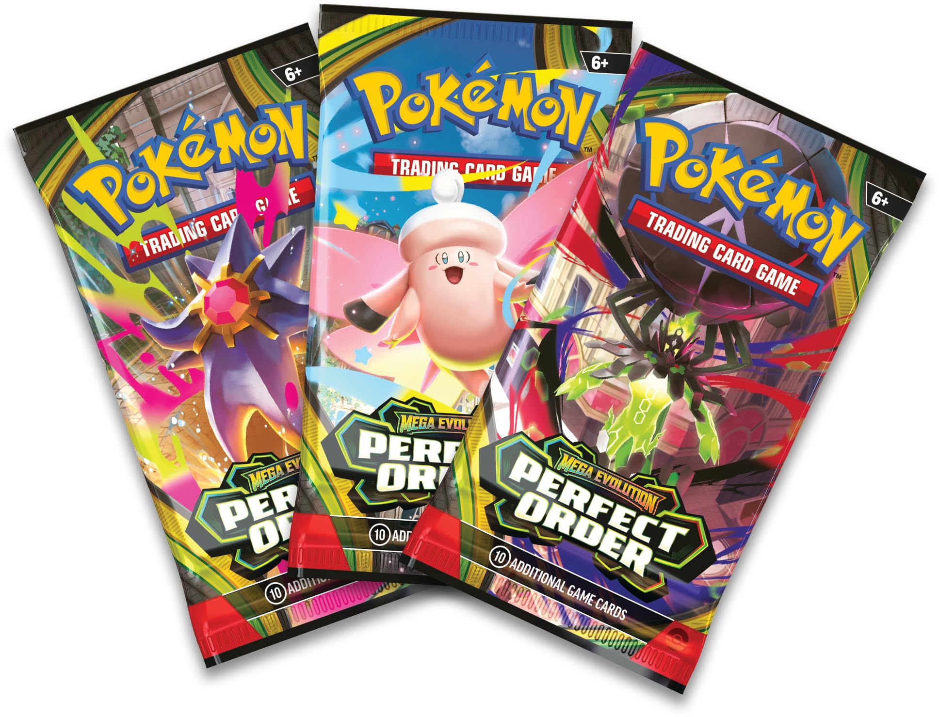 Pokemon TCG Perfect Order ME 03 3-Pack Blister Chikorita