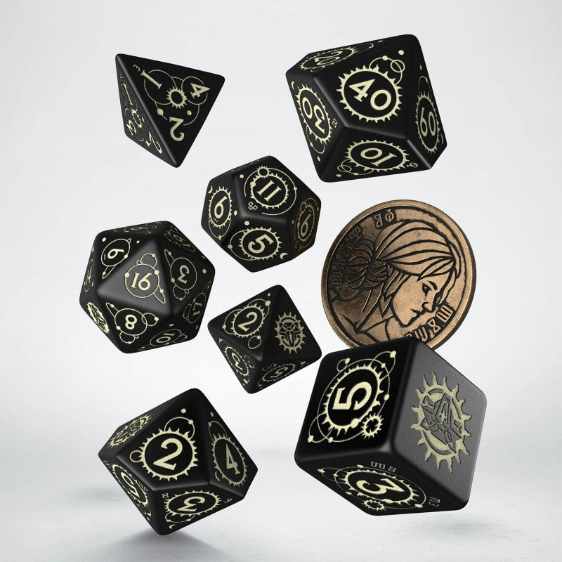 QW SWCI03 Witcher Dice Set Ciri - Jaskółka