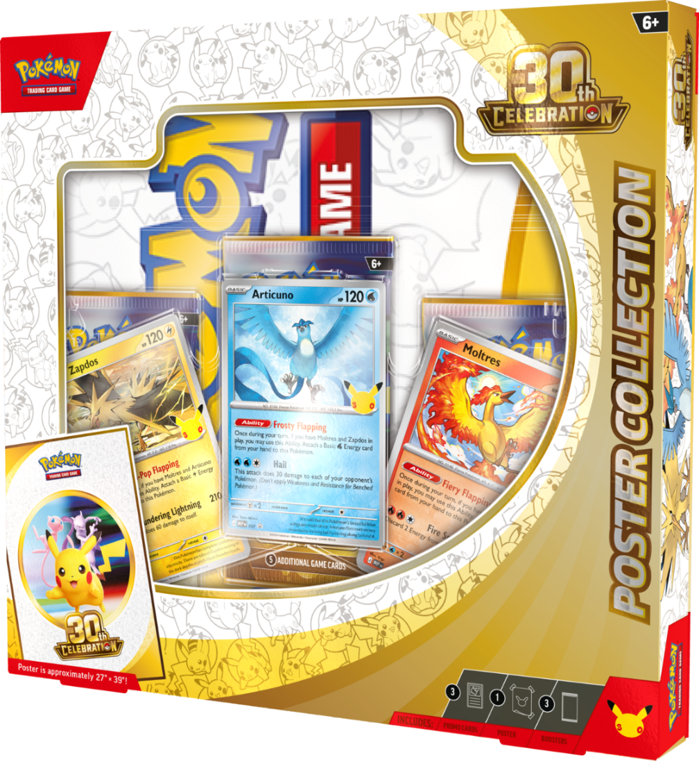 Pokémon TCG 30th Celebration Poster Collection