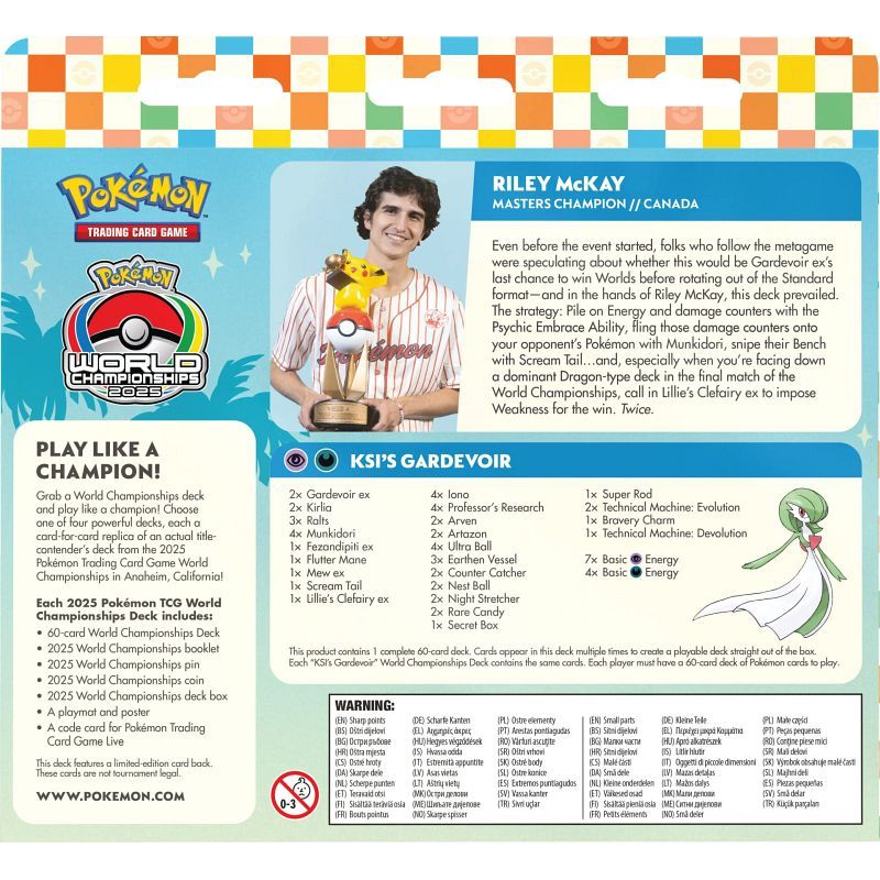 Pokemon TCG WCS Deck 2025 Riley McKay