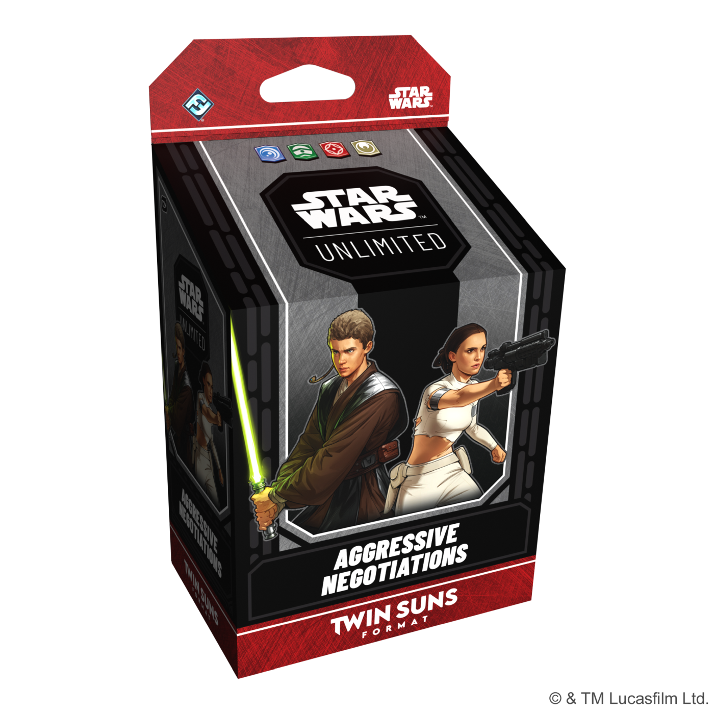 SW: Unlimited 2026 Twin Suns Deck Aggressive Negotiations - Anakin & Padme