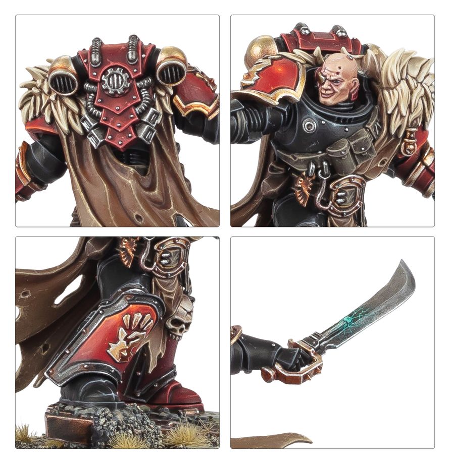 GW 43-111 Chaos Space Marines Red Corsairs Reave-Captain