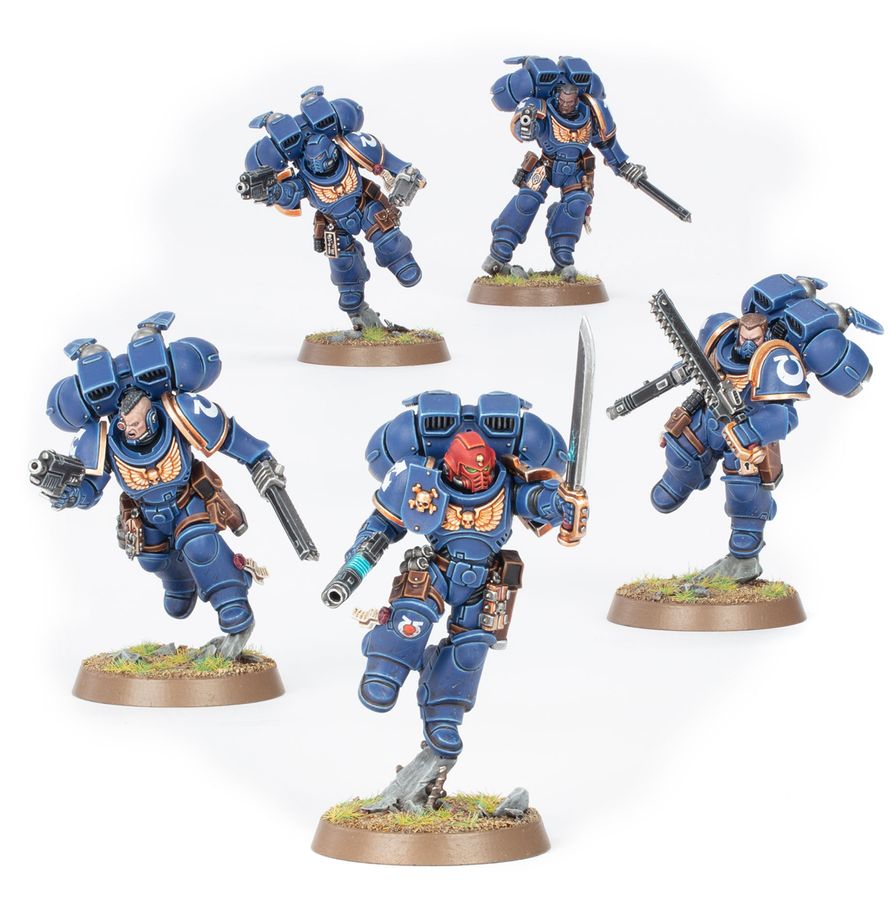 GW 48-13 S/M Assault Intercessors with Jump Packs