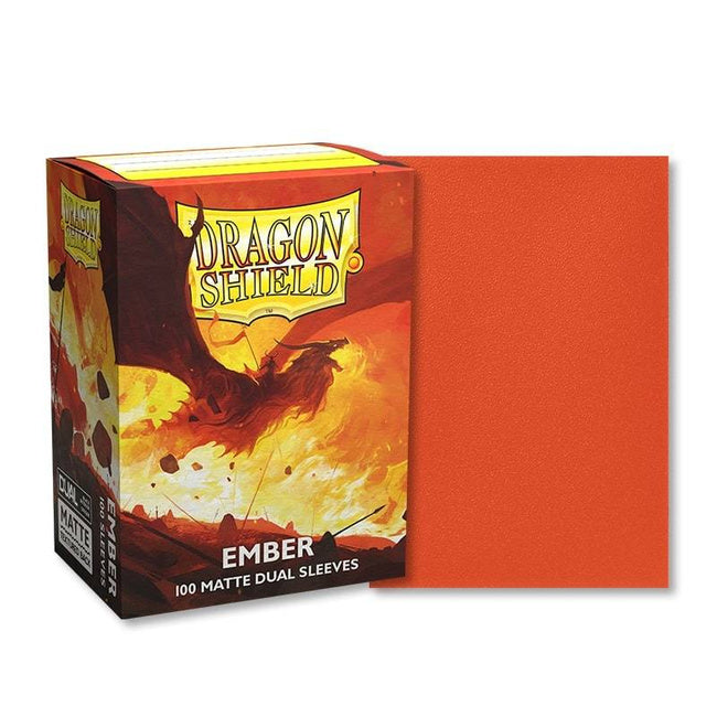 Dragon Shield Ember "Alaric Revolution Kindler" 100 Matte Dual Sleeves