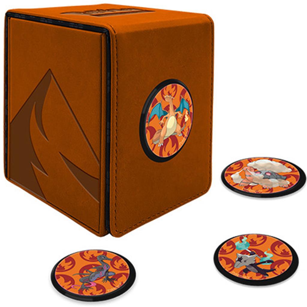 Pokemon Scorching Summit Alcove Click Deck Box