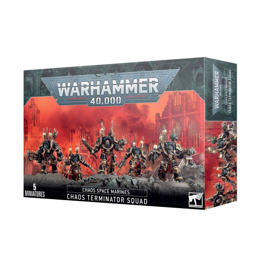 GW 43-19 Chaos Space Marines Chaos Terminator Squad