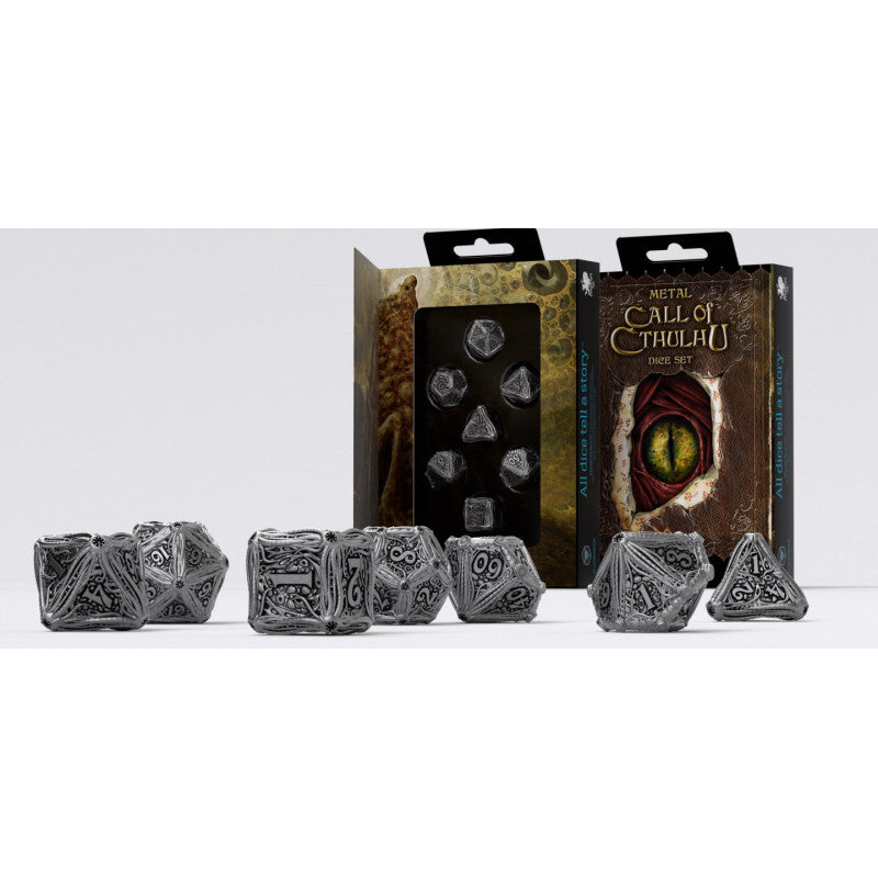 Kości RPG Metalowe Call of Cthulhu