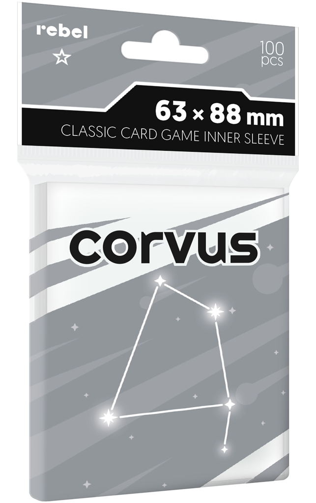 Koszulki Rebel Light Corvus Inner (63x88 mm)