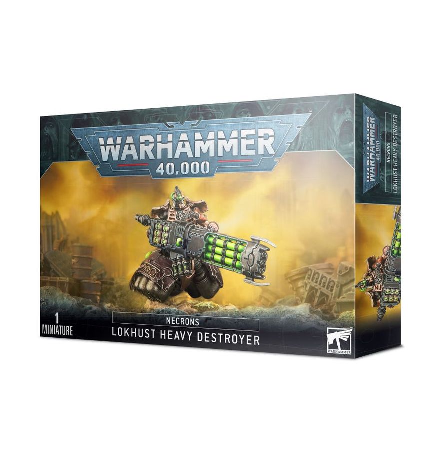 GW 49-28 Necrons Lokhust Heavy Destroyed