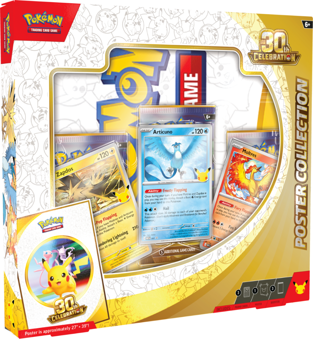 Pokémon TCG 30th Celebration Poster Collection