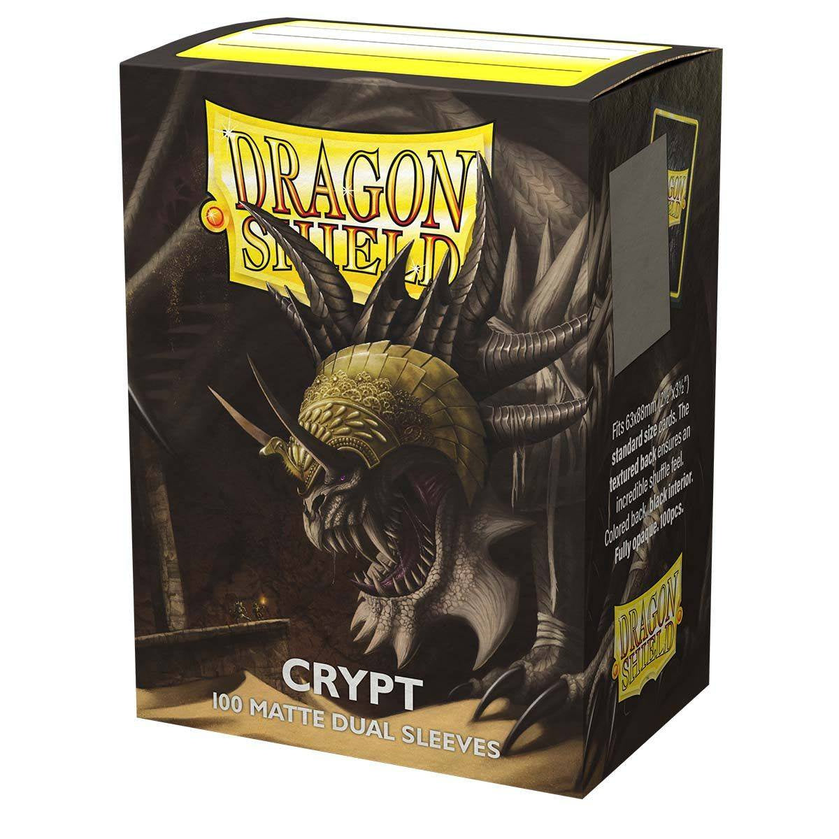 Dragon Shield Crypt 100 Standard Matte Dual Sleeves