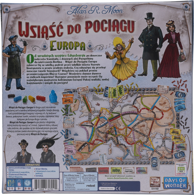 Europa Wsiąść do pociągu