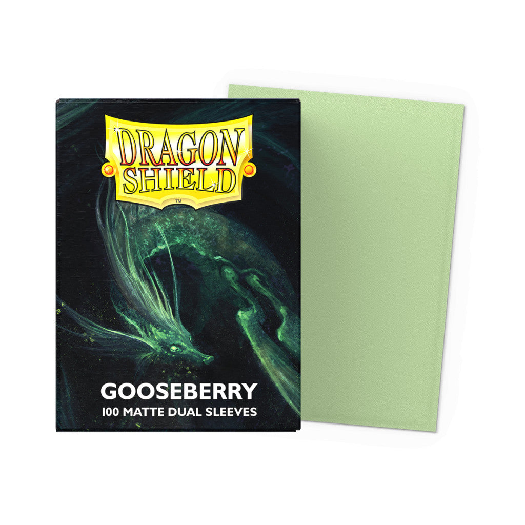 Dragon Shield Gooseberry 100 Matte Dual Sleeves