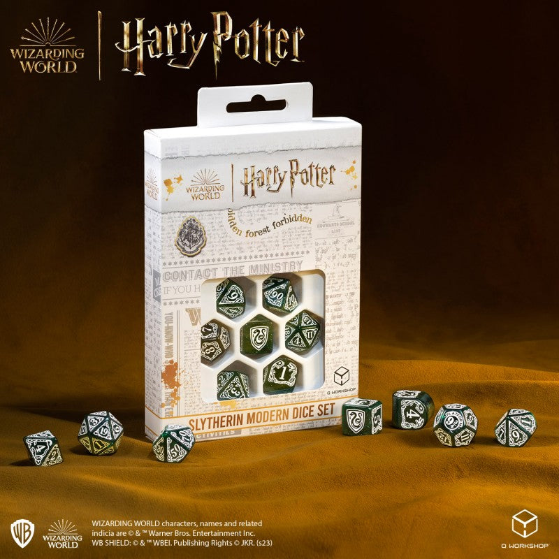 Harry Potter. Zestaw Kości Modern Slytherin - Zielony