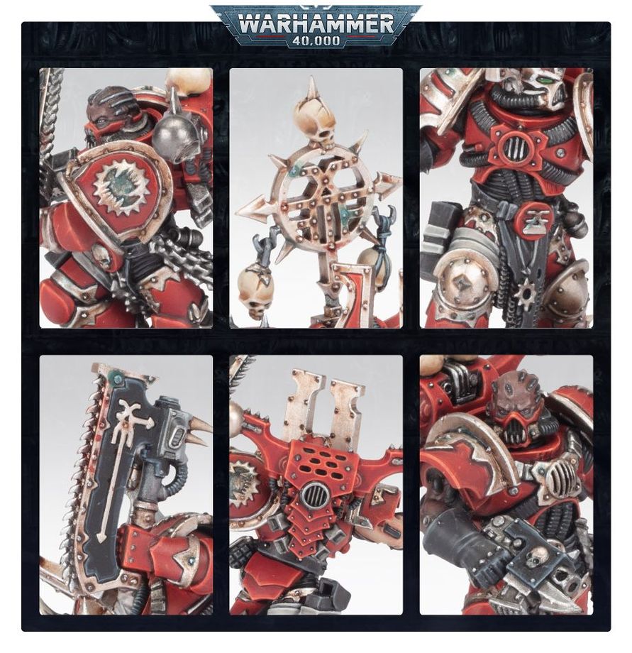 GW 43-10 World Eaters Khorne Berzerkers