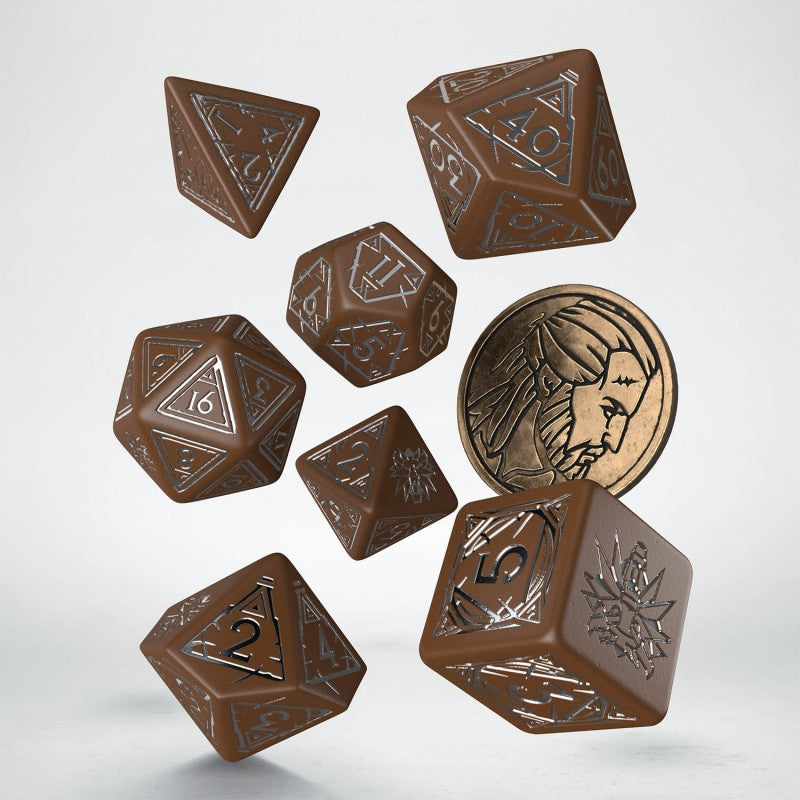 QW SWGE03 Witcher Dice Set Geralt - Druh Płotki