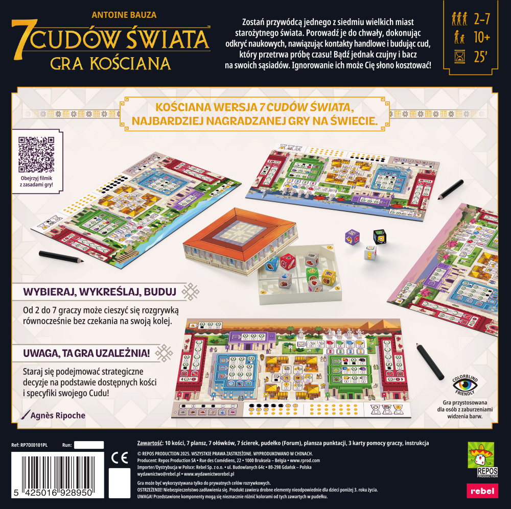 7 cudów swiata: gra kościana